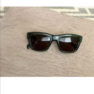 Celine CL 41732 Dark Olive translucent sun…